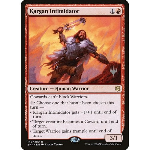 Kargan Intimidator (foil) (Promo Pack foil) | Zendikar Rising
