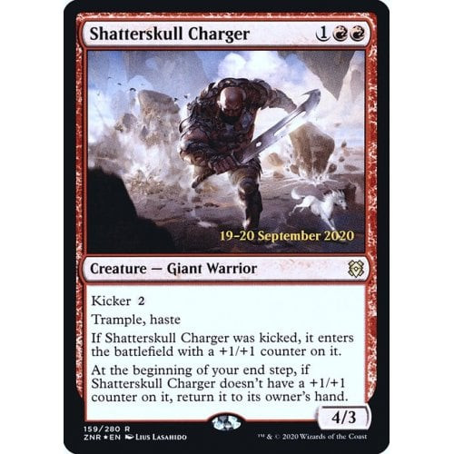 Shatterskull Charger (Zendikar Rising Prerelease foil)