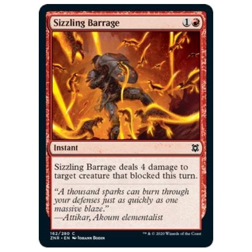 Sizzling Barrage (foil)