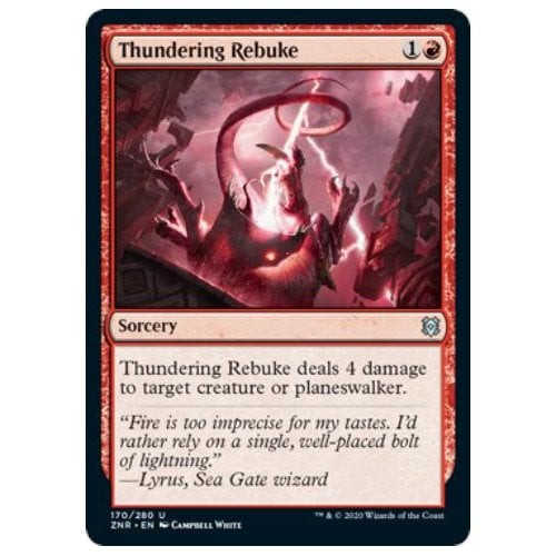Thundering Rebuke (foil)