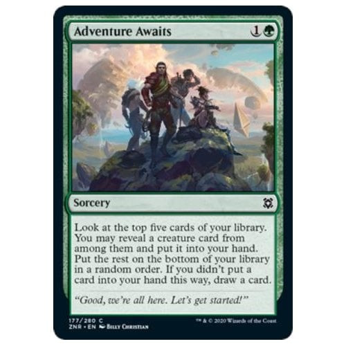 Adventure Awaits (foil)