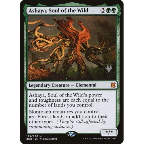 Ashaya, Soul of the Wild (foil) (Promo Pack foil) | Zendikar Rising