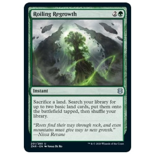 Roiling Regrowth (foil) | Zendikar Rising