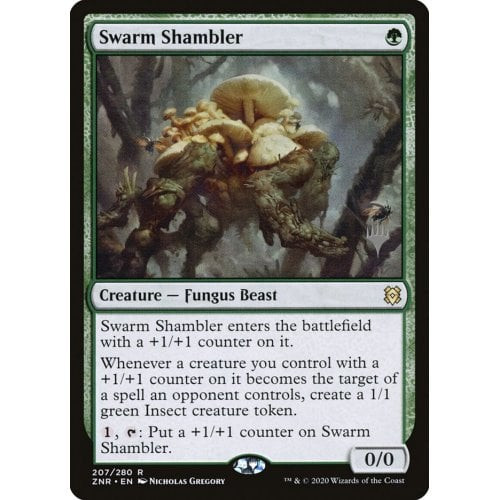 Swarm Shambler (foil) (Promo Pack foil)