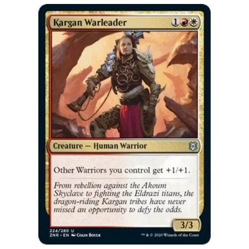 Kargan Warleader (foil)