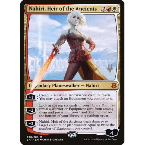 Nahiri, Heir of the Ancients (foil) (Promo Pack foil)