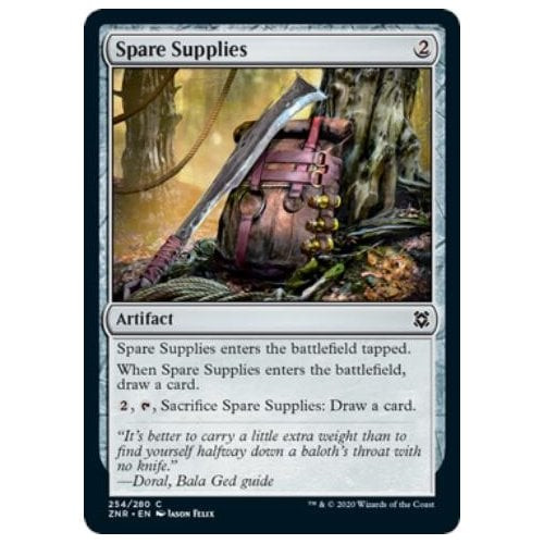 Spare Supplies (foil) | Zendikar Rising