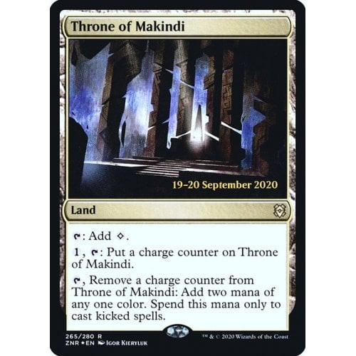 Throne of Makindi (Zendikar Rising Prerelease foil)