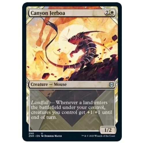 Canyon Jerboa (Showcase Frame) (foil)