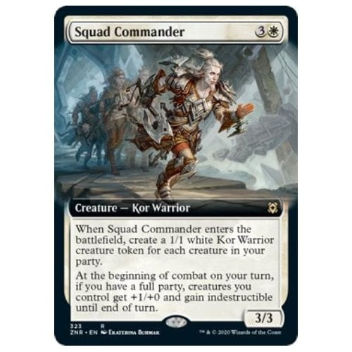 Squad Commander (Extended Art) (foil)
