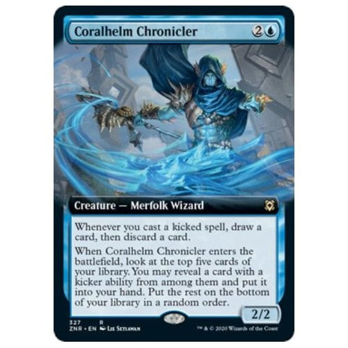 Coralhelm Chronicler (Extended Art) (foil)