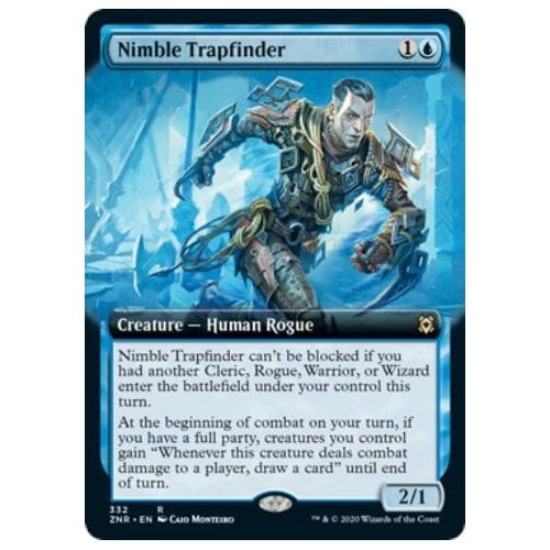 Nimble Trapfinder (Extended Art) (foil)