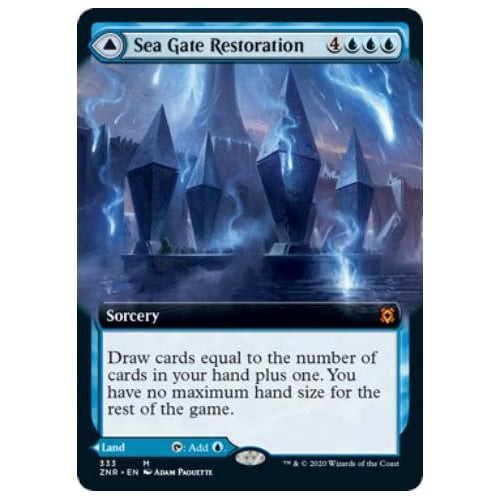 Sea Gate Restoration // Sea Gate, Reborn (Extended Art) (foil)