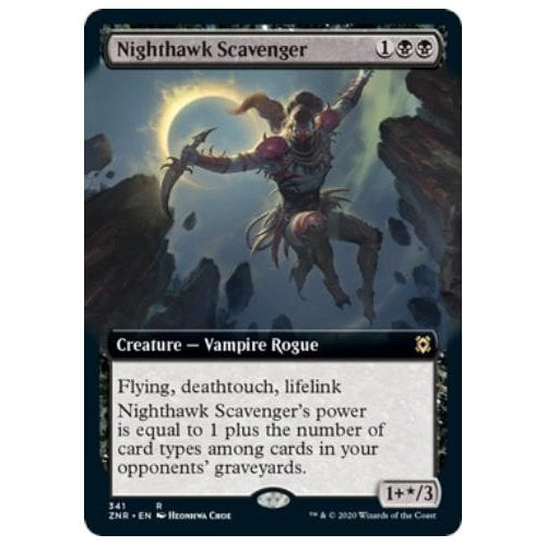 Nighthawk Scavenger (Extended Art) (foil) | Zendikar Rising