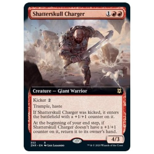 Shatterskull Charger (Extended Art) (foil)