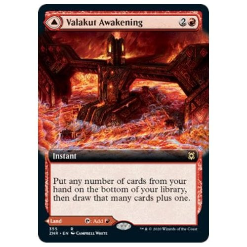 Valakut Awakening // Valakut Stoneforge (Extended Art) (foil)
