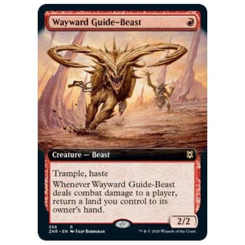 Wayward Guide-Beast (Extended Art) (foil)