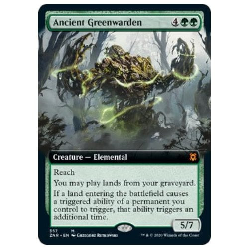 Ancient Greenwarden (Extended Art) (foil)