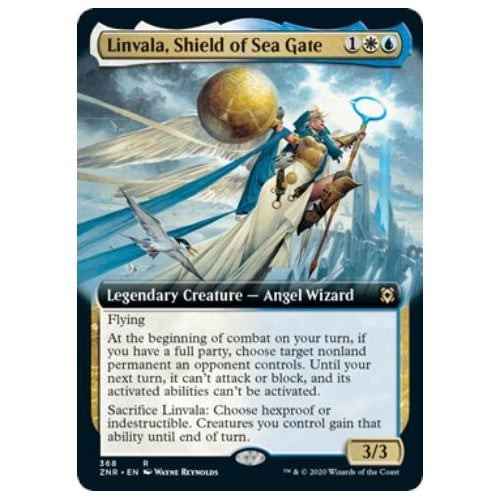 Linvala, Shield of Sea Gate (Extended Art) (foil)