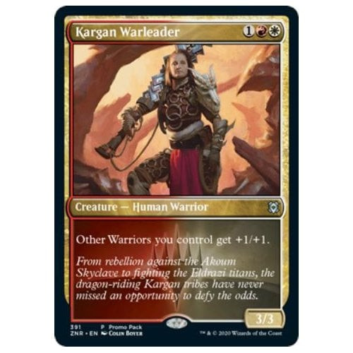 Kargan Warleader (Promo Pack) (foil) | Zendikar Rising