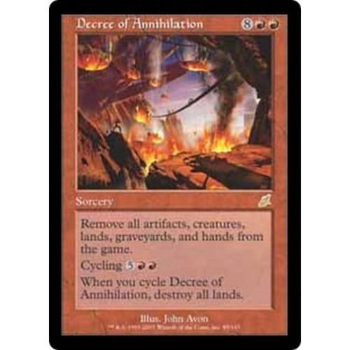 Decree of Annihilation (foil)
