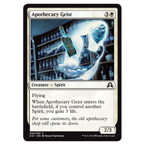 Apothecary Geist | Shadows Over Innistrad