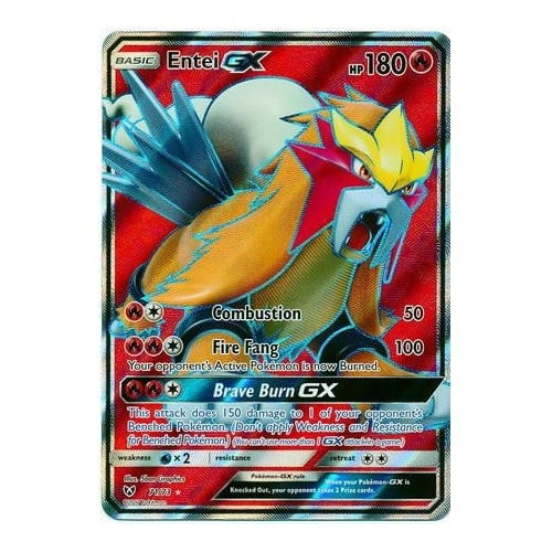 Shining Legends 71/73 Entei GX (Full Art)