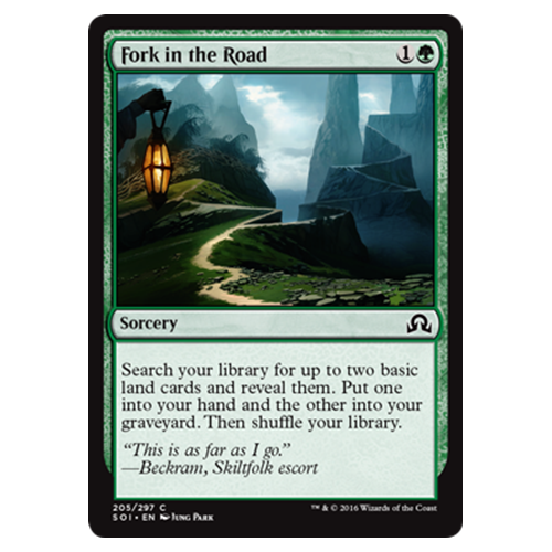 Fork in the Road | Shadows Over Innistrad