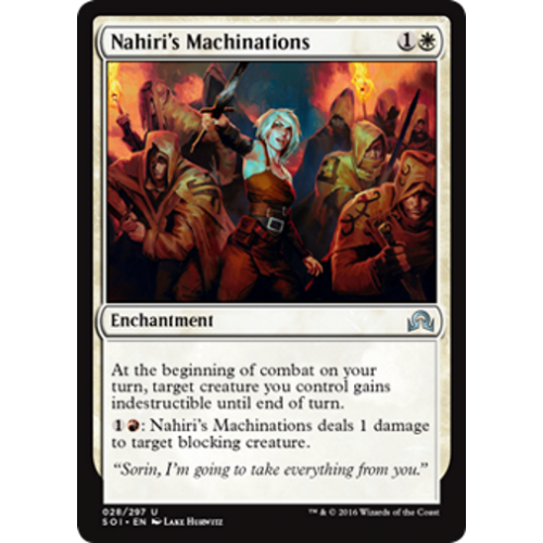 Nahiri's Machinations (foil) | Shadows Over Innistrad