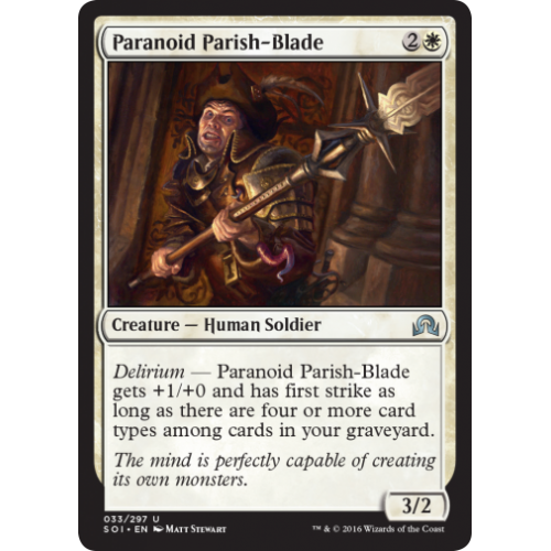 Paranoid Parish-Blade (foil) | Shadows Over Innistrad