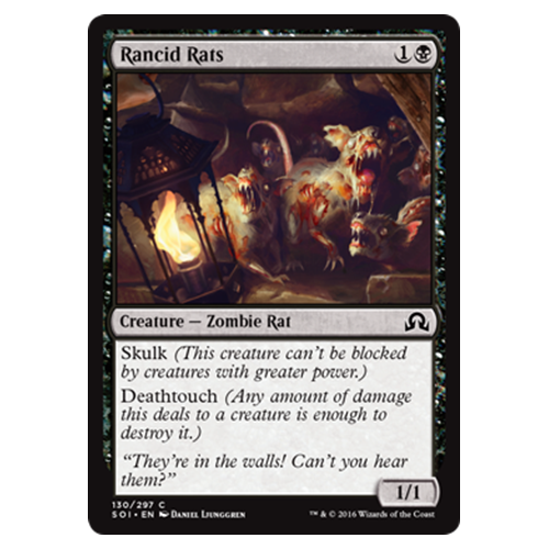 Rancid Rats (foil) | Shadows Over Innistrad