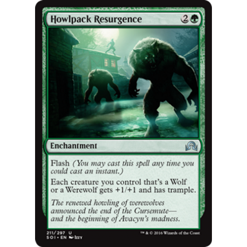 Howlpack Resurgence (foil) | Shadows Over Innistrad