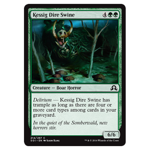 Kessig Dire Swine (foil) | Shadows Over Innistrad