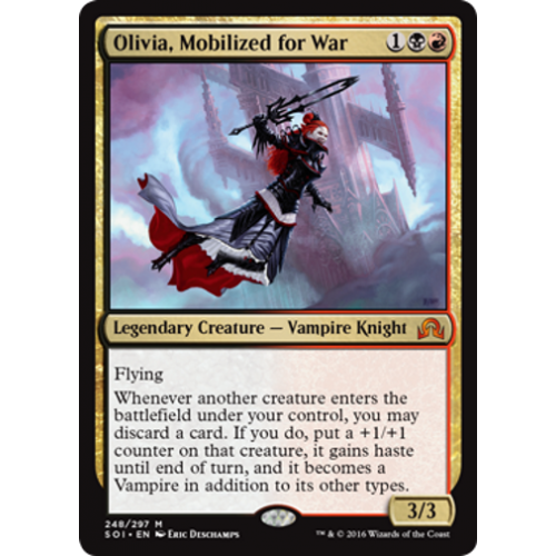 Olivia, Mobilized for War (foil)