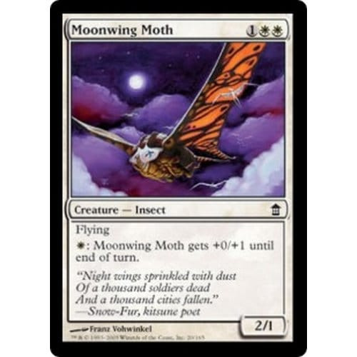 Moonwing Moth (foil)