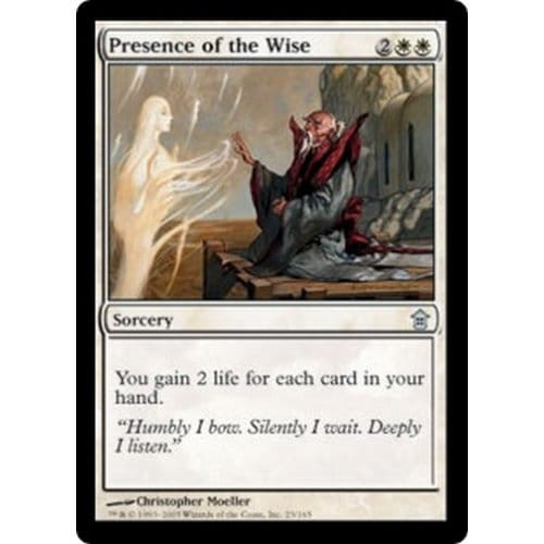 Presence of the Wise (foil)