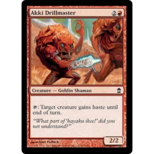 Akki Drillmaster (foil) | Saviors of Kamigawa