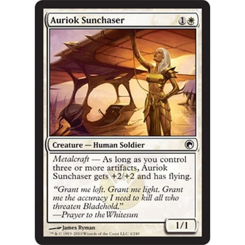 Auriok Sunchaser (foil) | Scars of Mirrodin