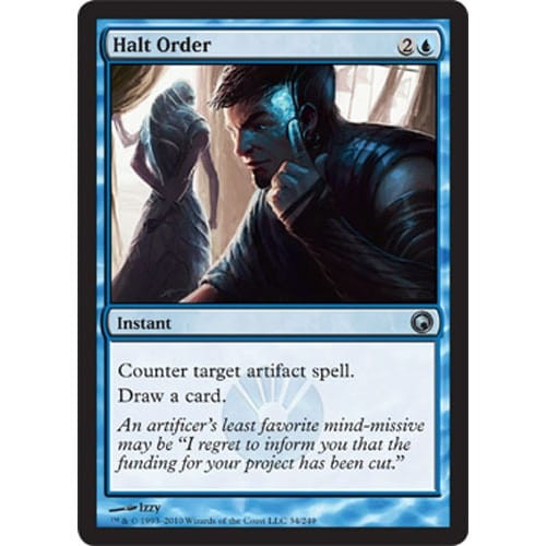 Halt Order (foil) | Scars of Mirrodin