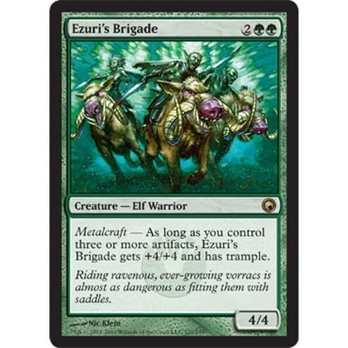 Ezuri's Brigade (foil) | Scars of Mirrodin