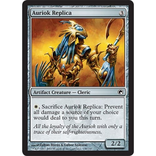 Auriok Replica (foil) | Scars of Mirrodin