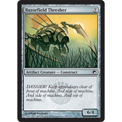 Razorfield Thresher (foil) | Scars of Mirrodin