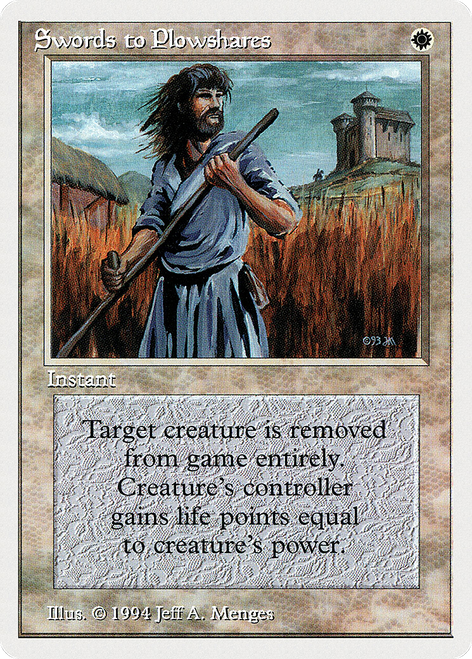 Swords to Plowshares (Summer Magic)