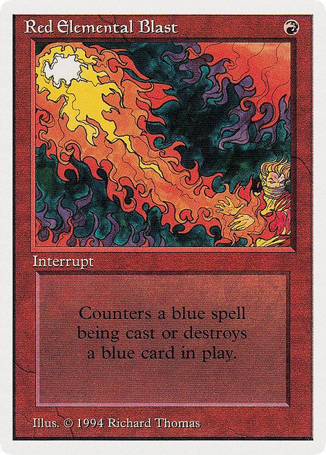 Red Elemental Blast (Summer Magic)