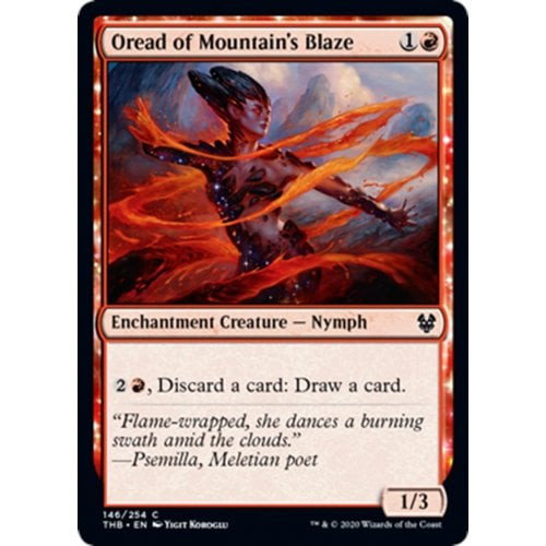 Oread of Mountain's Blaze