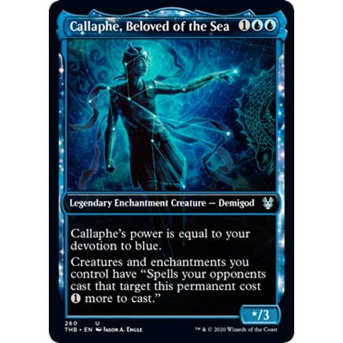 Callaphe, Beloved of the Sea (Showcase Frame)