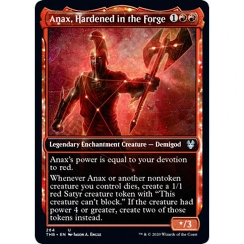 Anax, Hardened in the Forge (Showcase Frame)