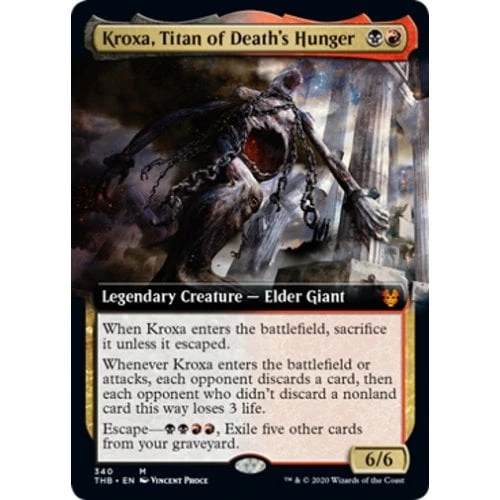 Kroxa, Titan of Death's Hunger (Extended Art)