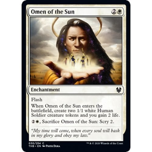Omen of the Sun (foil) | Theros Beyond Death
