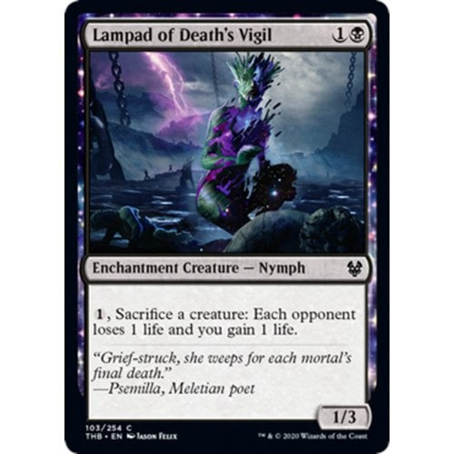 Lampad of Death's Vigil (foil)